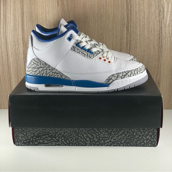 Nike Air Jordan 3 Retro Washington Wizards DM0967-148 GS Size 7Y Wmns Size 8.5 - Picture 11 of 11